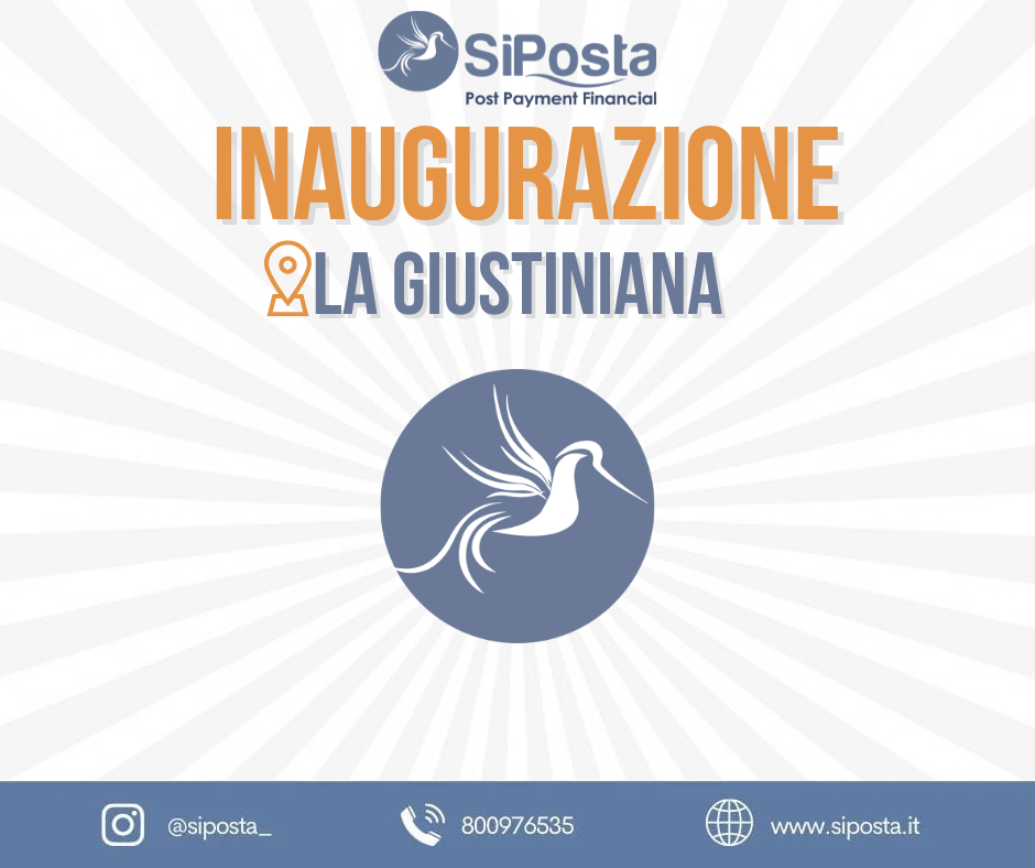 Nuova apertura Poste Private in La Giustiniana - Roma - Lazio