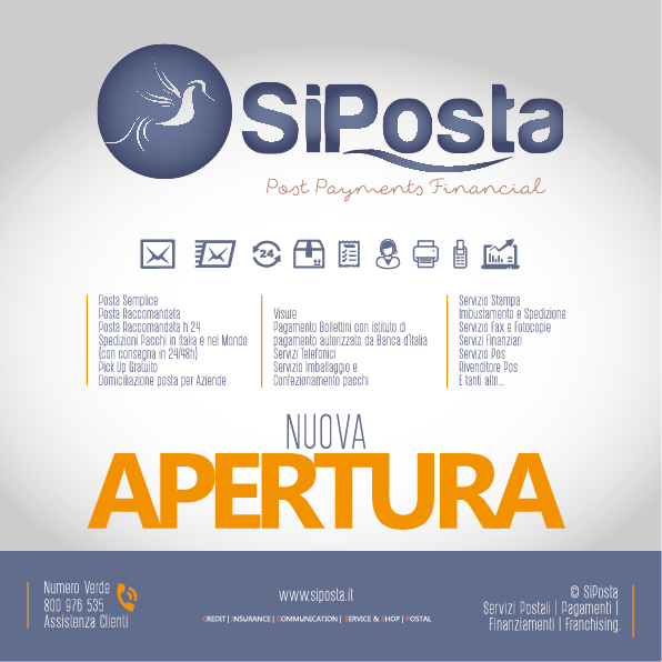 NUOVA APERTURA AGENZIA FOGGIA