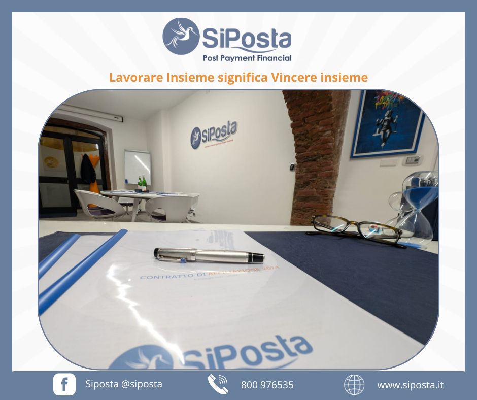 SiPosta Continua a Crescere: Firma a breve di un nuovo contratto di affiliazione, Seguiteci per Scoprire la Citt&agrave;!