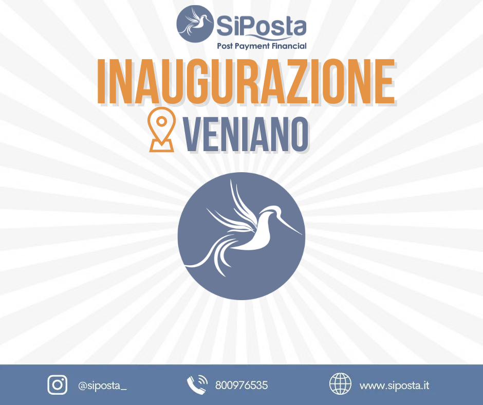 Nuova apertura Poste Private in Veniano - Lombardia