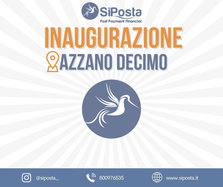 Nuova apertura Poste Private in Azzano Decimo - Friuli Venezia Giulia